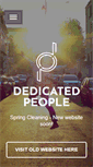 Mobile Screenshot of dedicatedpeople.nl