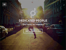 Tablet Screenshot of dedicatedpeople.nl